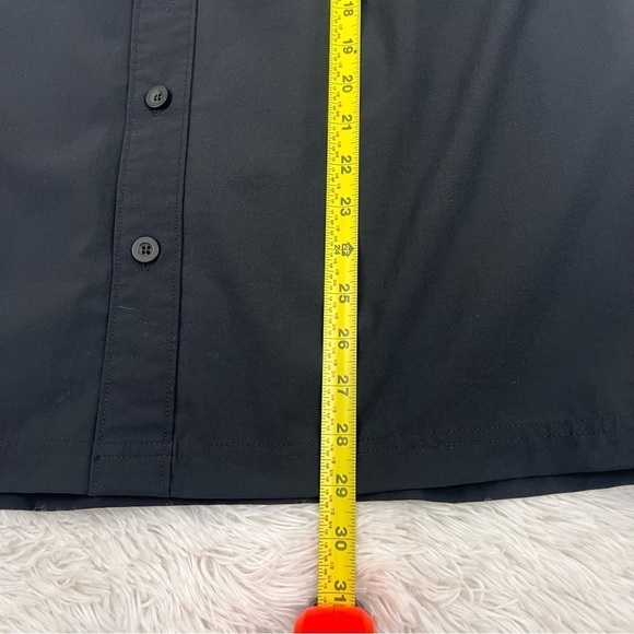 Trek Button Up Nylon Black Shirt Size M - Picture 8 of 9